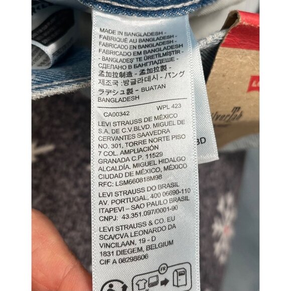 Levis Mens Silvertab Loose fit Distressed fit Jeans sz 32x32 - Picture 12 of 12